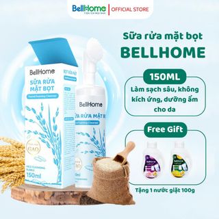 Sữa rửa mặt bọt Cúc la mã BellHome 150ml - Làm sạch sâu - Ngăn ngừa Mụn - Dưỡng ẩm Da nhạy cảm