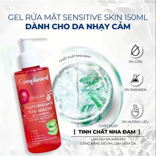Gel Rửa Mặt Cho Da Nhạy Cảm Compliment 150ml