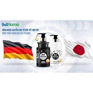 Dầu Gội, Dầu Xả Thảo Dược BellHome 500ml - Giảm Ngứa, Sạch Gàu, Tóc Bóng Mượt