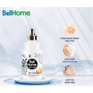 Dầu Gội, Dầu Xả Thảo Dược BellHome 500ml - Giảm Ngứa, Sạch Gàu, Tóc Bóng Mượt