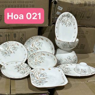 Đĩa Sứ Hoa 6 ảo (THÙNG 100C)