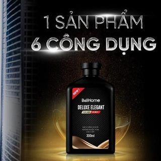 Sữa tắm gội nam dưỡng thể BellHome 6IN1cao cấp – Lưu hương 48H – Mùi nước hoa nam tính, sang trọng