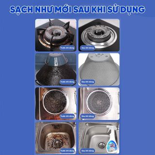 Tẩy Đa Năng Sinh Học Bell Home 500G - Tẩy Rửa Đa Năng , An Toàn, Tẩy Dầu Mỡ, Vết Bẩn Lâu Ngày