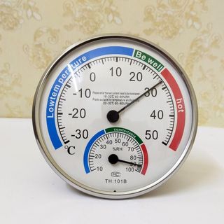 Đồng Hồ Đo Nhiệt Độ Và Độ Ẩm Cơ Học, Màn Hình Rõ, Dễ Đọc, Dùng Trong Phòng, Chuồng Trại, Nhà Yến
