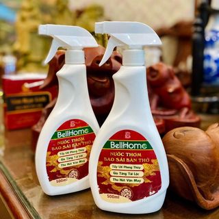 Nước Thơm Bao Sái Bàn Thờ Bell Home, Hương Quế Lau Dọn Bàn Thờ, Đồ Thờ Cúng, Nơi Linh Thiêng Sạch Sẽ