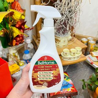 Nước Thơm Bao Sái Bàn Thờ Bell Home, Hương Quế Lau Dọn Bàn Thờ, Đồ Thờ Cúng, Nơi Linh Thiêng Sạch Sẽ