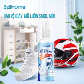 Khử mùi mũ bảo hiểm và Giày dép Bellhome 100g – Khử mùi nhanh, Diệt khuẩn sạch, Thơm lâu cả ngày