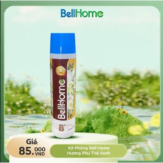 Xịt thơm phòng Bell Home từ công nghệ sinh học, chiết suất từ thiên nhiên, lưu hương lâu dài