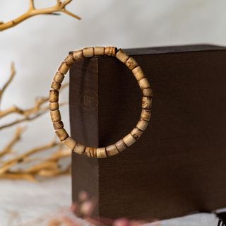 VÒNG TAY LU THỐNG TRẦM HƯƠNG TỰ NHIÊN - TP145 - DHOUSELUXURY
