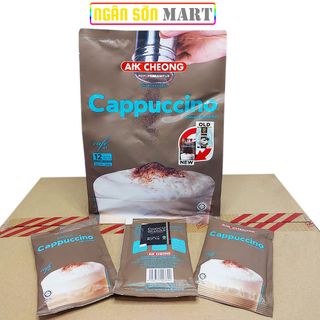 Cà phê Cappuccino Aik Cheong Malaysia 24 bịch 306g (Đã gồm phí Ship)