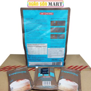 Cà phê Cappuccino Aik Cheong Malaysia 24 bịch 306g (Đã gồm phí Ship)