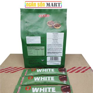 Cà Phê Trắng Vị Hạt Phỉ (Hazelnut) White Coffee Aik Cheong Malaysia Thùng 24 bịch 456g (12 Gói x 38g) (Đã gồm phí Ship)