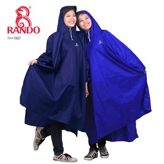 Áo Mưa Poncho Vải TOP Cánh Dơi Chống Thấm - Thương hiệu RANDO Cao Cấp