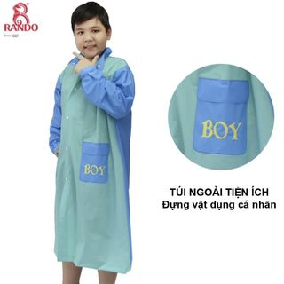 ÁO MƯA CHO TEEN GOOD BOY RANDO - Thời Trang Chống Nước Tiện Lợi