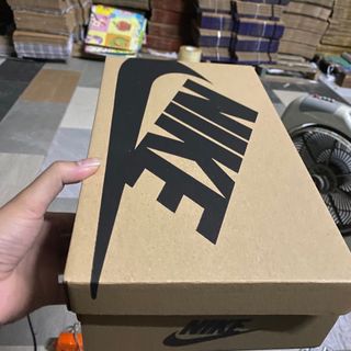 [Tổng Kho Sỉ] Hộp Giấy Carton Đóng Hàng Giày Dép Size Nam Nữ - Hộp Bìa Nắp Gặp In Logo Nike Giá Rẻ