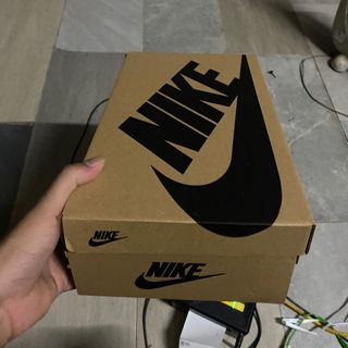 [Tổng Kho Sỉ] Hộp Giấy Carton Đóng Hàng Giày Dép Size Nam Nữ - Hộp Bìa Nắp Gặp In Logo Nike Giá Rẻ