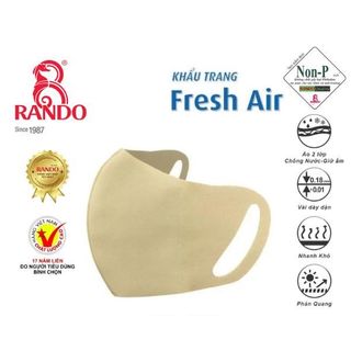 Khẩu Trang Fresh Air lẻ 1 cái - OMWS-01 (Giao màu ngẫu nhiên)