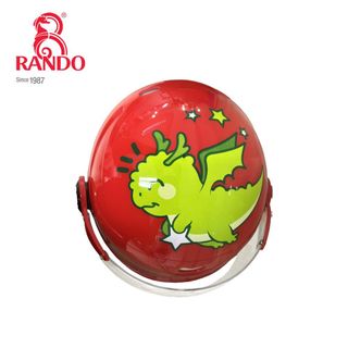 Nón Bảo Hiểm Trẻ Em RANDO Màu Đỏ - CHPM-03