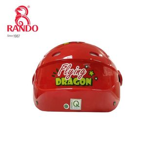 Nón Bảo Hiểm Trẻ Em RANDO Màu Đỏ - CHPM-03