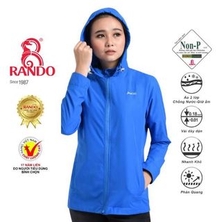 Áo Gió Cao Cấp Nữ Avado - Thương hiệu Rando, chính hãng, cao cấp - ACFS-02