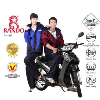 (Tách lẻ) Áo Mưa hoặc Quần Thông Thoáng GEM RANDO - Thương hiệu Rando, chính hãng, cao cấp - ASNM-37