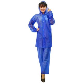 Bộ Áo Mưa Trong Màu - Thương hiệu Rando, chính hãng, cao cấp - ASPC-01 (Giao màu ngẫu nhiên)