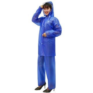 Bộ Áo Mưa Trong Màu - Thương hiệu Rando, chính hãng, cao cấp - ASPC-01 (Giao màu ngẫu nhiên)