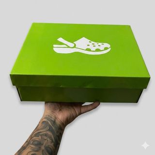 [Tổng Kho Sỉ 5k/1 hộp] Hộp Giấy Carton Đóng Hàng Giày Dép Size Nam Nữ - Hộp Bìa Nắp Gập Dép Xanh