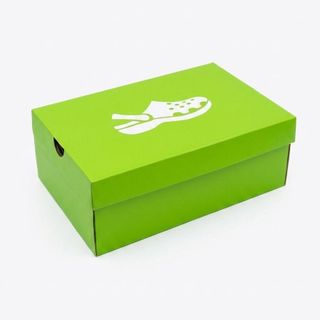 [Tổng Kho Sỉ 5k/1 hộp] Hộp Giấy Carton Đóng Hàng Giày Dép Size Nam Nữ - Hộp Bìa Nắp Gập Dép Xanh