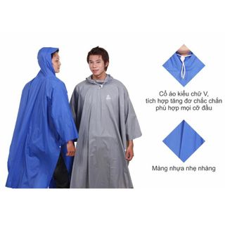Áo Mưa Cổ Rùa Trơn - Thương hiệu Rando, chính hãng, cao cấp - APPS-01 (Giao màu ngẫu nhiên)