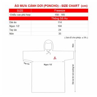 Áo Mưa Cổ Rùa Trơn - Thương hiệu Rando, chính hãng, cao cấp - APPS-01 (Giao màu ngẫu nhiên)