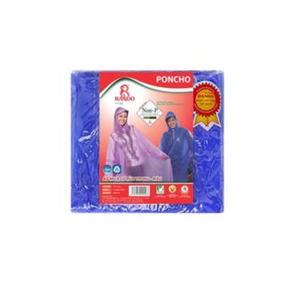 Áo Mưa Cổ Rùa Trong Màu - Thương hiệu Rando, chính hãng, cao cấp - APPC-07 (Giao màu ngẫu nhiên)