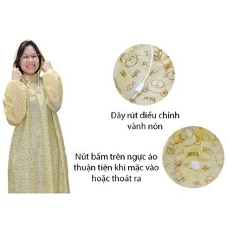 Áo Mưa EVA - Thương hiệu Rando, chính hãng, cao cấp - APAS-02 (Giao màu ngẫu nhiên)