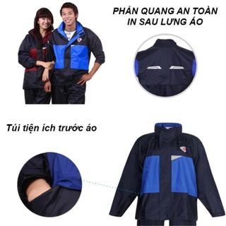 Bộ Áo Mưa RB8 - Thương hiệu Rando, chính hãng, cao cấp - ASNM-88