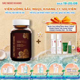 Viên Uống Sắc Ngọc Khang ++ [Hộp 120 Viên] KÈM QUÀ TẶNG