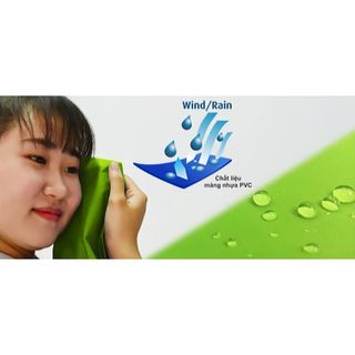 Áo Mưa Butterfly Trong Màu - Thương hiệu Rando, chính hãng, cao cấp - APPC-06 (Giao màu ngẫu nhiên)
