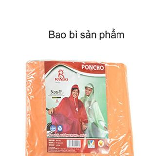 Áo Mưa Butterfly Trong Màu - Thương hiệu Rando, chính hãng, cao cấp - APPC-06 (Giao màu ngẫu nhiên)