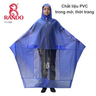 RANDO Áo Mưa ENCIR Trong Màu APPS-35 Chống Nước An Toàn Thời Trang Cao Cấp Cho Nam Nữ