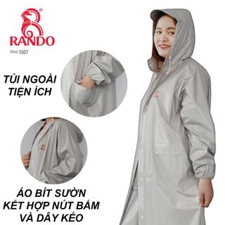 Áo Mưa Bosur - Thương hiệu Rando, chính hãng, cao cấp - APPS-20 (Giao màu ngẫu nhiên)