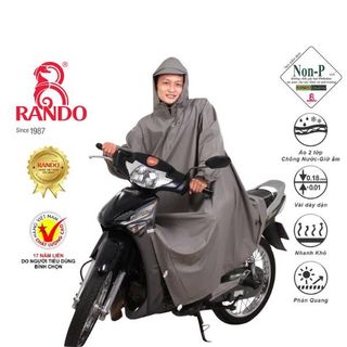 Áo Mưa Cosy - Thương hiệu Rando, chính hãng, cao cấp - APPS-16 (Giao màu ngẫu nhiên)
