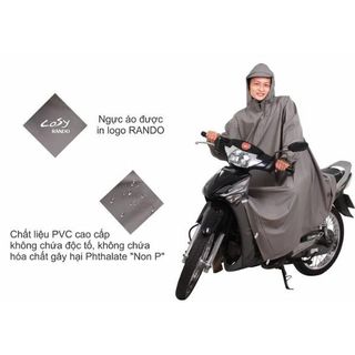 Áo Mưa Cosy - Thương hiệu Rando, chính hãng, cao cấp - APPS-16 (Giao màu ngẫu nhiên)