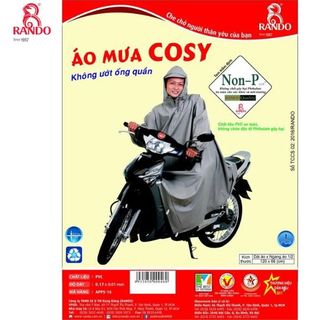 Áo Mưa Cosy - Thương hiệu Rando, chính hãng, cao cấp - APPS-16 (Giao màu ngẫu nhiên)