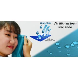 Áo Mưa Bisur Zipper - Thương hiệu Rando, chính hãng, cao cấp - APPS-53 (Giao màu ngẫu nhiên)