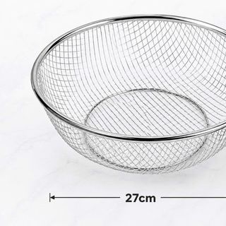 RỖ INOX LƯỚI TRÒN GORILLA CHEF 27cm (T120)
