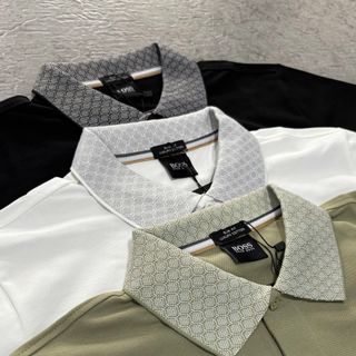 POLO BOSS BEE. Vải Rayon