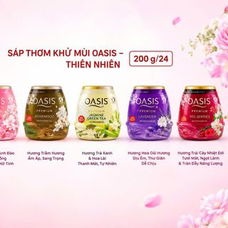 SÁP THƠM PHÒNG OASIS PREMIUM 200g (T24)