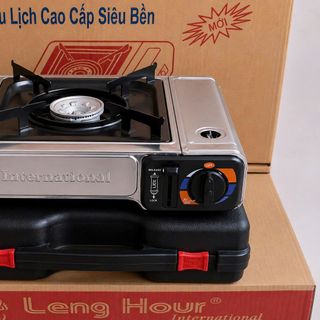 BẾP GAS INOX DU LỊCH HỘP NHỰA (T10)