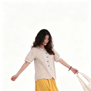Impéris Fashion | Chân Váy Vàng Xòe Freesize