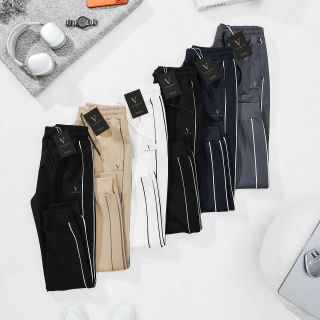 Jogger Vaumont nam.  Chất vải Bc Gen cotton mướt mát.