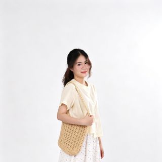 Impéris Fashion | Chân Váy Chấm Bi Lượn Sóng Freesize